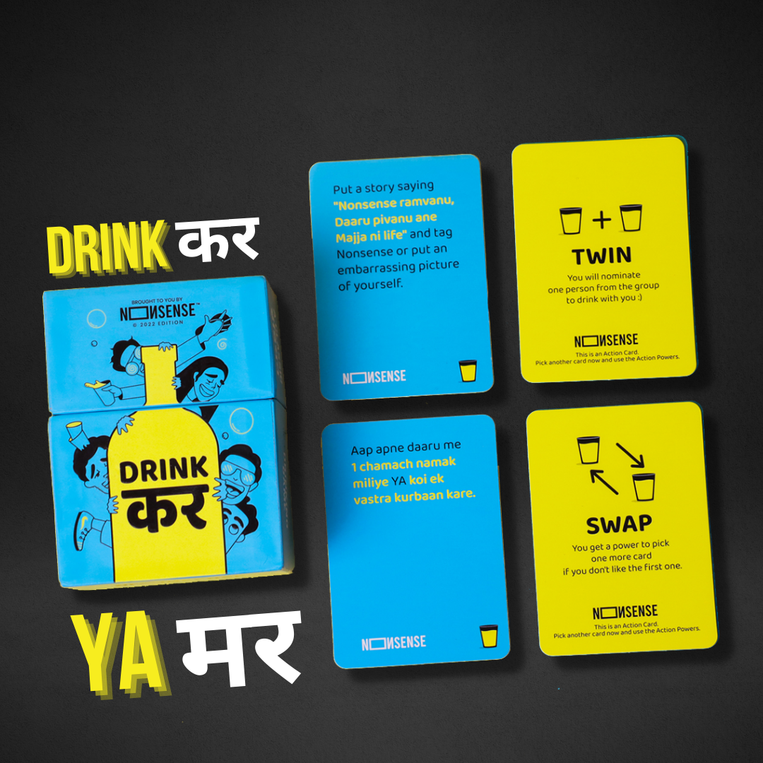 Nonsense "DRINK-AR" The Indian Drinking Game