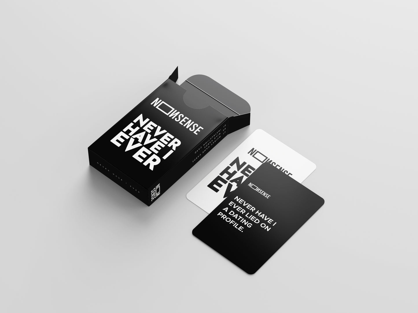 Nonsense "NEVER HAVE I EVER" Card Game