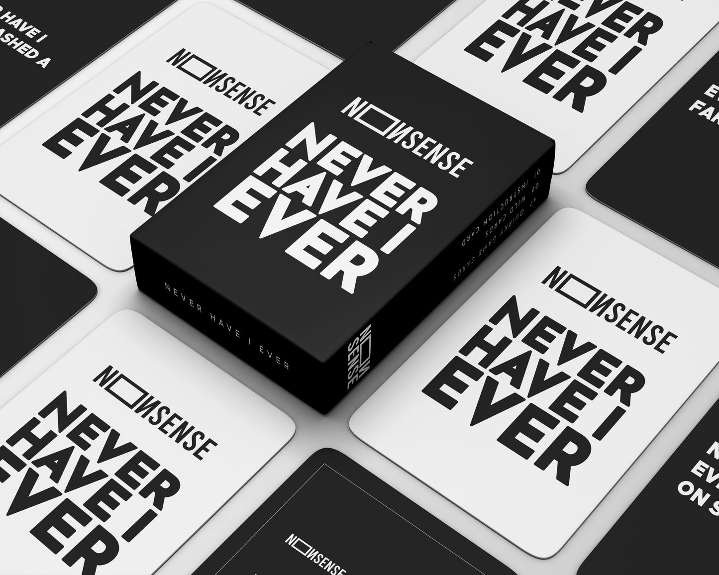 Nonsense "NEVER HAVE I EVER" Card Game