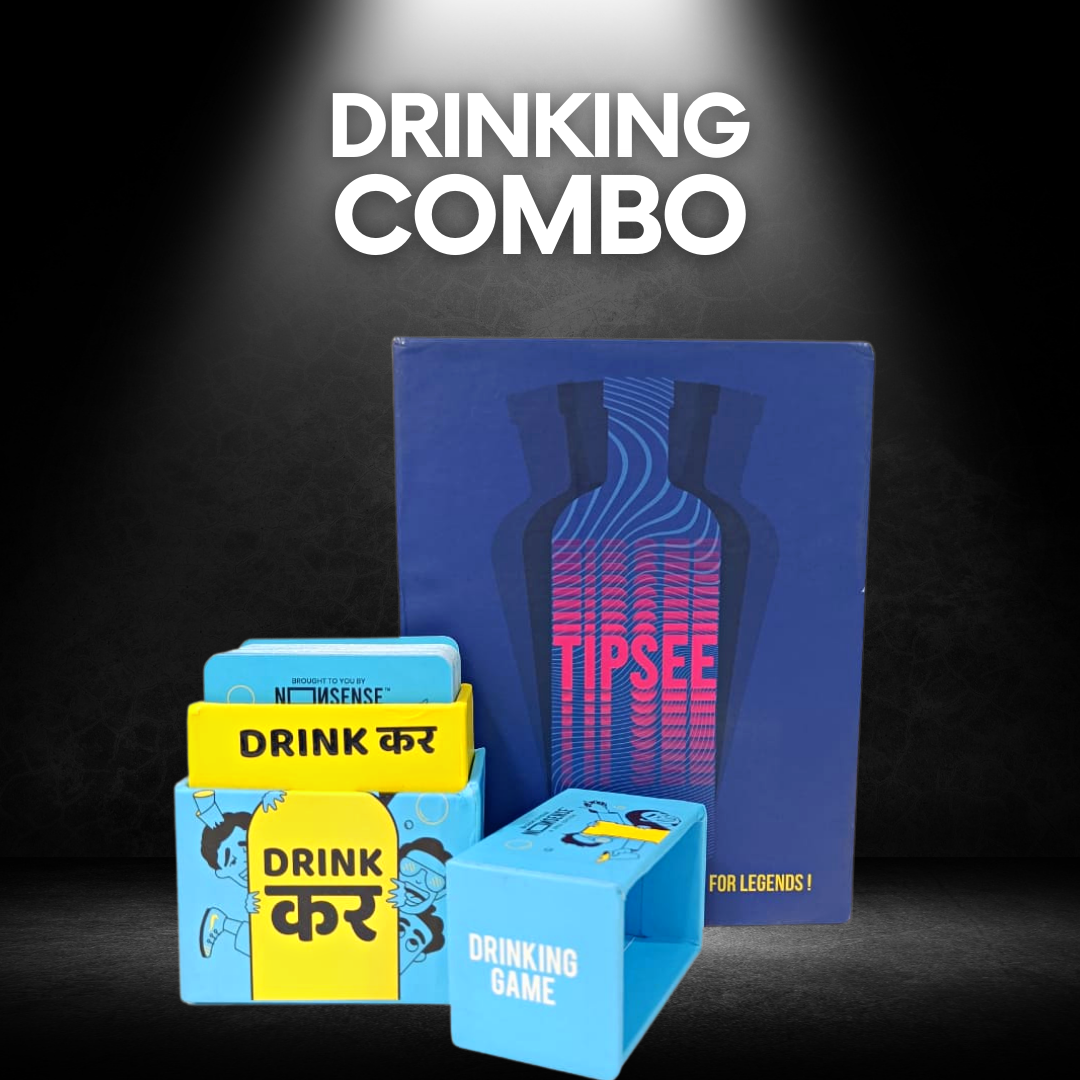 The DRINKING COMBO- Drinkar + Tipsee